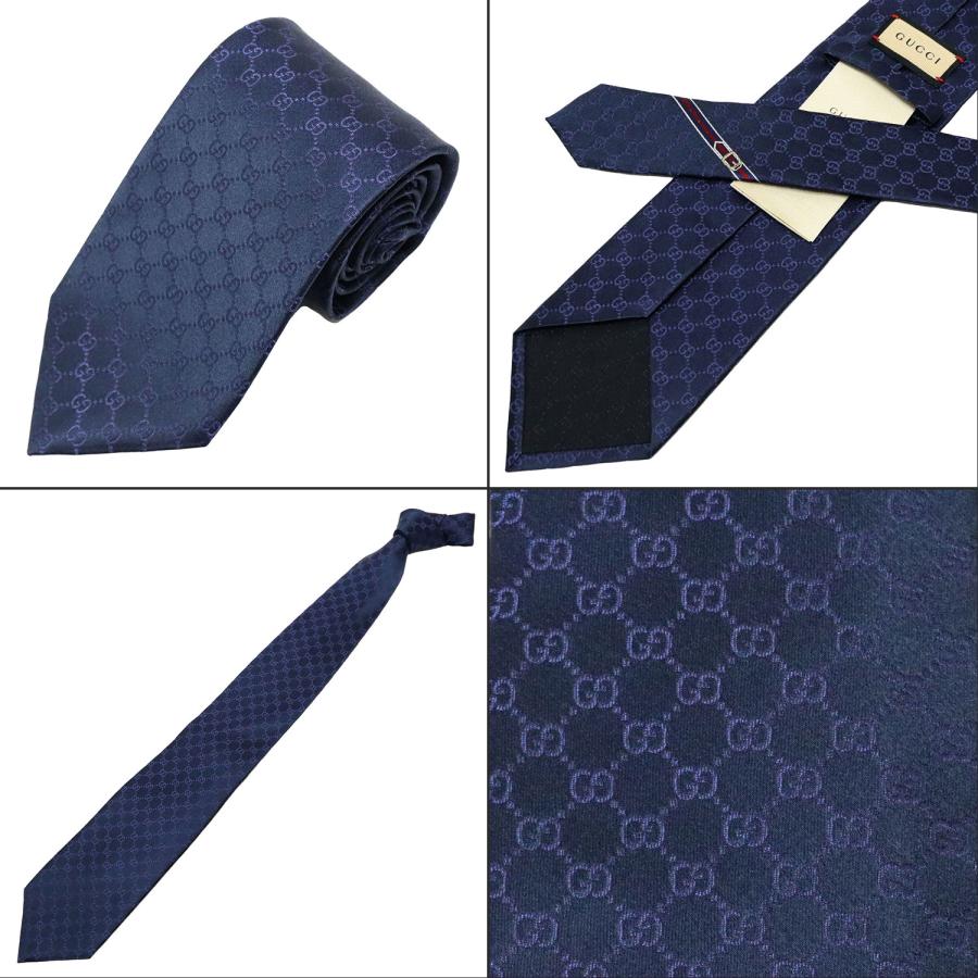 グッチ Gucci  ネクタイ ラッピング可能【即日発送】 456520 4B002/necktie｜mush-and-laugh｜12