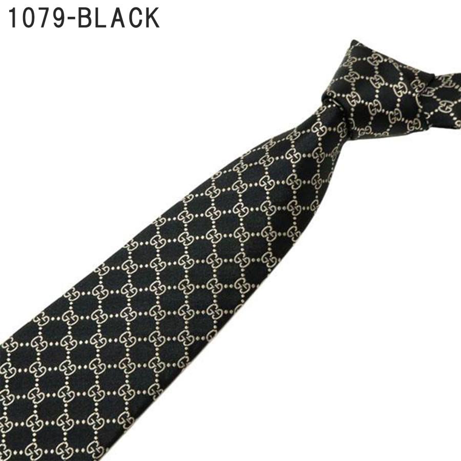 グッチ Gucci  ネクタイ ラッピング可能【即日発送】 456524 4B002/necktie｜mush-and-laugh｜02