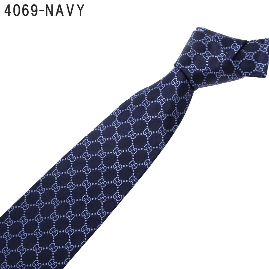 グッチ Gucci  ネクタイ ラッピング可能【即日発送】 456524 4B002/necktie｜mush-and-laugh｜05