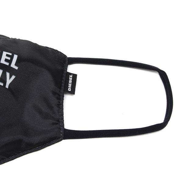 ディーゼル DIESEL  【即日発送】ディーゼル DIESEL ロゴ マスク FACE MASK【ブラック 】 A03440 0JDAH 9XX/goods｜mush-and-laugh｜05