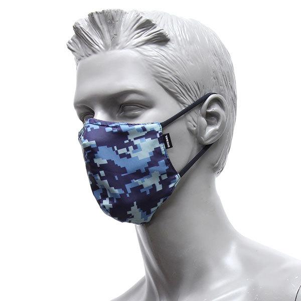 ディーゼル DIESEL  【即日発送】ディーゼル DIESEL カモフラ 迷彩 マスク FACE MASK【8MD AZURE 】 A03441 0DFAS 8MD/goods｜mush-and-laugh｜06