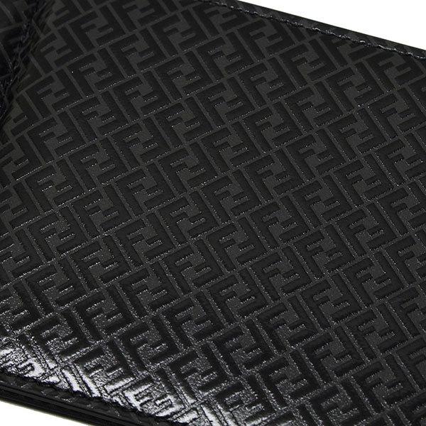 FENDI フェンディ　ズッカ柄　マネークリップカードケース FENDI フェンディ 【即日発送】マネークリップ カードケース