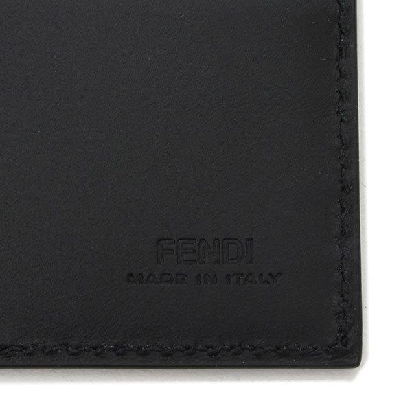 フェンディ FENDI  【即日発送】マネークリップ カードケース【ASFALTO+NERO+PALLADIO】 7M0281 AGLP F0L6B/goods｜mush-and-laugh｜08