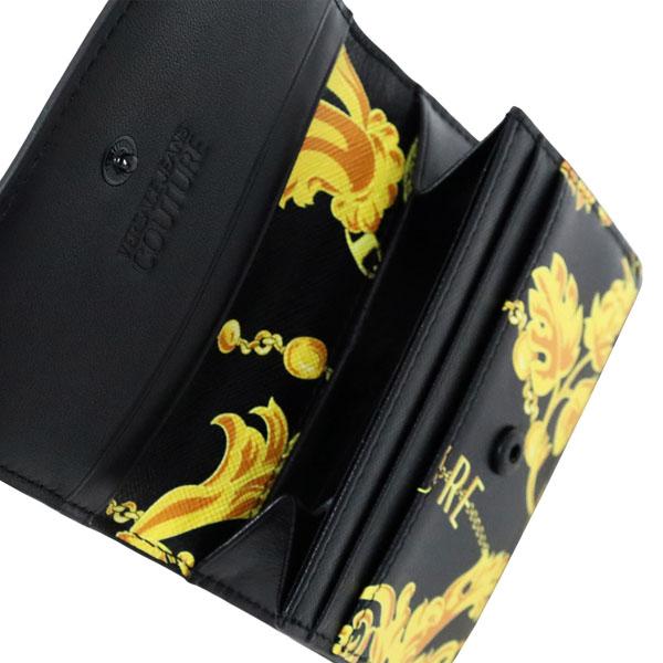 VERSACE ヴェルサーチ SAFFIANO LEATHER PRINT CHAIN BAROQUE VERSACE ヴェルサーチ SAFFIANO LEATHER PRINT CHAIN BAROQUE