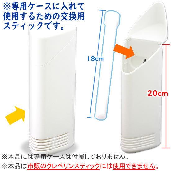 クレベリンproスティック ケースタイプ 詰替え用 (6本入×6袋):計 クレベリンproスティック ケースタイプ 詰替え用 (6本入×6袋):計