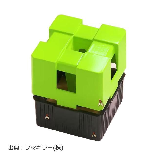 捕獲力2.5倍に フマキラー コバエ超激取れキューブ 飛んでる 虫 捕獲力2.5倍に フマキラー コバエ超激取れキューブ 飛んでる 虫