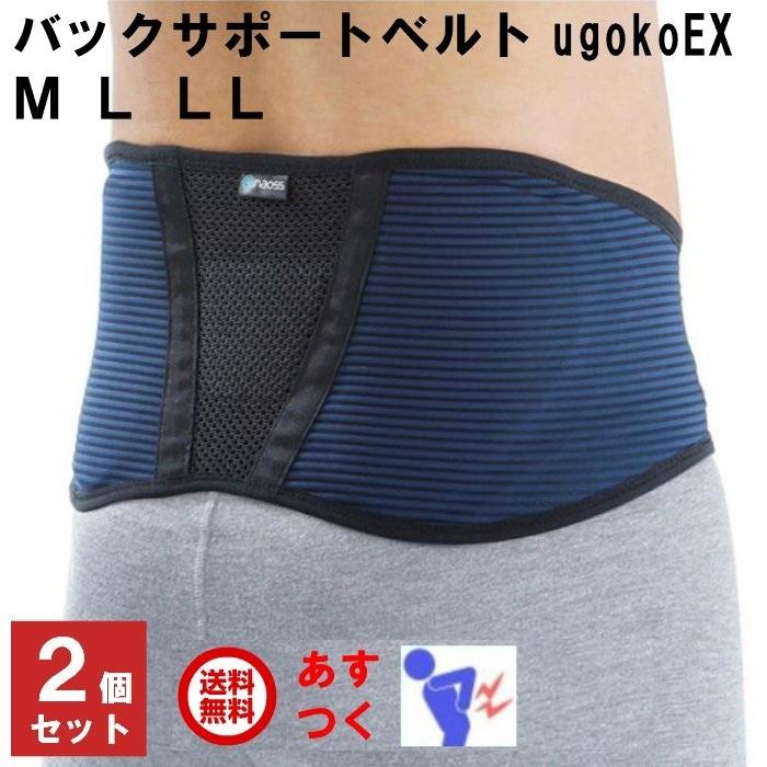 最安値に挑戦 腰痛ベルト ノーブル バックサポート ベルト Ugokoex ２個セット 丸光産業 紺 ネイビー M L Ll 介護 女性 大きいサイズ 期間限定送料無料 Atempletonphoto Com