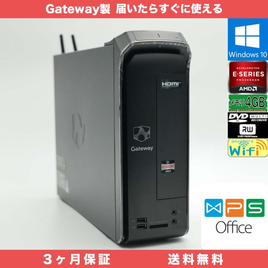 Gateway RCS314 SX2110-N12D Windows10 Home 64bit メモリ4GB Gateway RCS314 SX2110-N12D Windows10 Home 64bit メモリ4GB