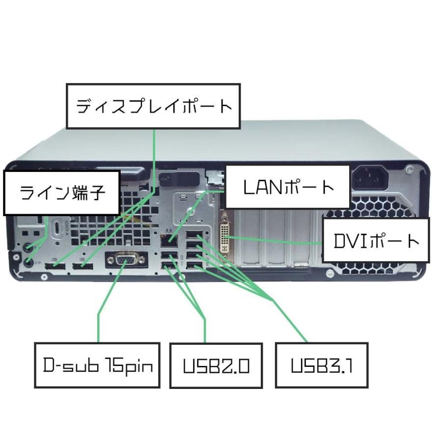 EliteDesk HP Elitedesk 800 G3 SFF Windows11 Pro 64bit メモリ16GB