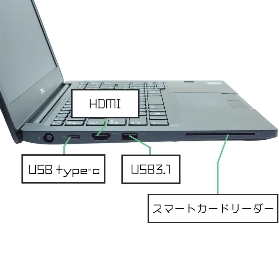 DELL Latitude 7290 Windows11 Pro 64bit メモリ16GB M.2 SSD512GB | Latitude（Dell） | 05