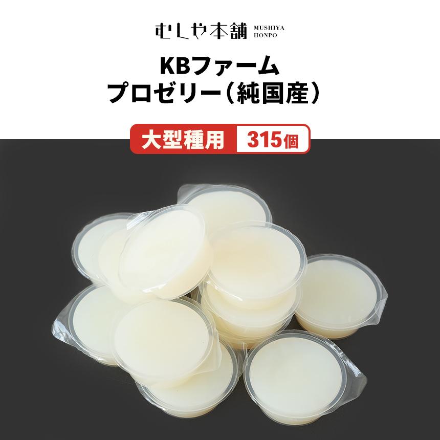 食いつき抜群！【ハイグレード昆虫ゼリー プロゼリー（純国産） 大型種
