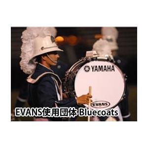 EVANSマーチングバスドラムヘッド MX1 ブラック 22インチ :BD22MX1B:D 