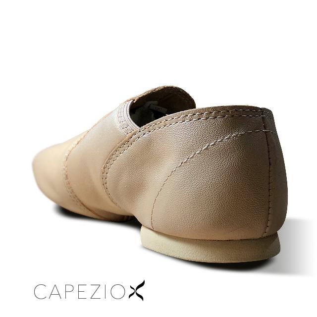 CAPEZIO カペジオ ジャズシューズ EJ2 JazzSlipon ブラック ベージュ