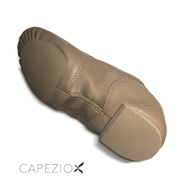 CAPEZIO カペジオ ジャズシューズ EJ2 JazzSlipon ブラック ベージュ
