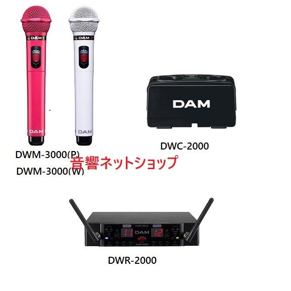 第一興商 ワイヤレスマイクロフォン DWM-3000 4点セット（800MHz帯