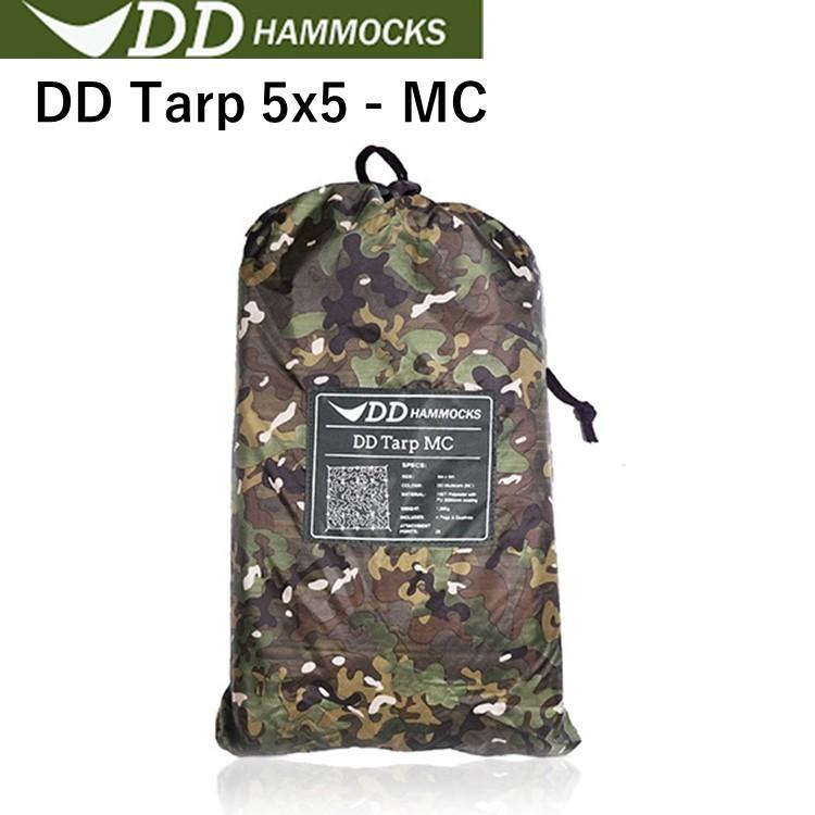 DD Tarp 5x5 - MC 迷彩タープ DD Hammocks DDタープ DD Tarp 5 x 5 - MC マルチカム 巨大サイズ 5m