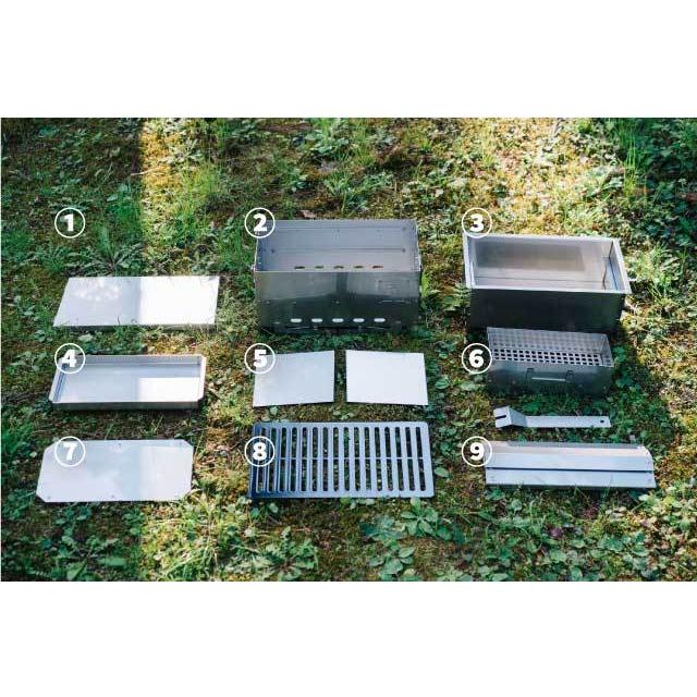 THE IRON FIELD GEAR バーベキューグリル BBQグリル 【 】 SUMI THE IRON FIELD GEAR バーベキューグリル BBQグリル 【 】 SUMI