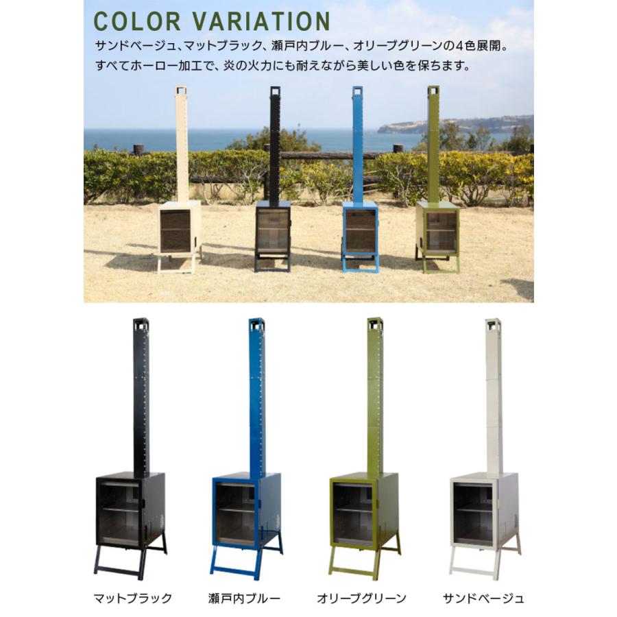 薪ストーブ ロケットストーブ タキビーキャン TAKI BE CAN 窓付 