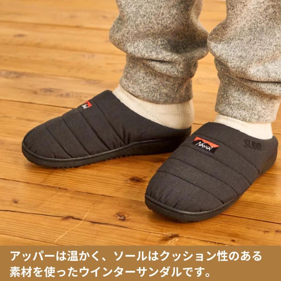 NANGA×SUBU TAKIBI WINTER SANDAL 2022 / ナンガ×スブ タキビウィンターサンダル 2022 登山 キャンプ  アウトドア おうちキャンプ ベランピング