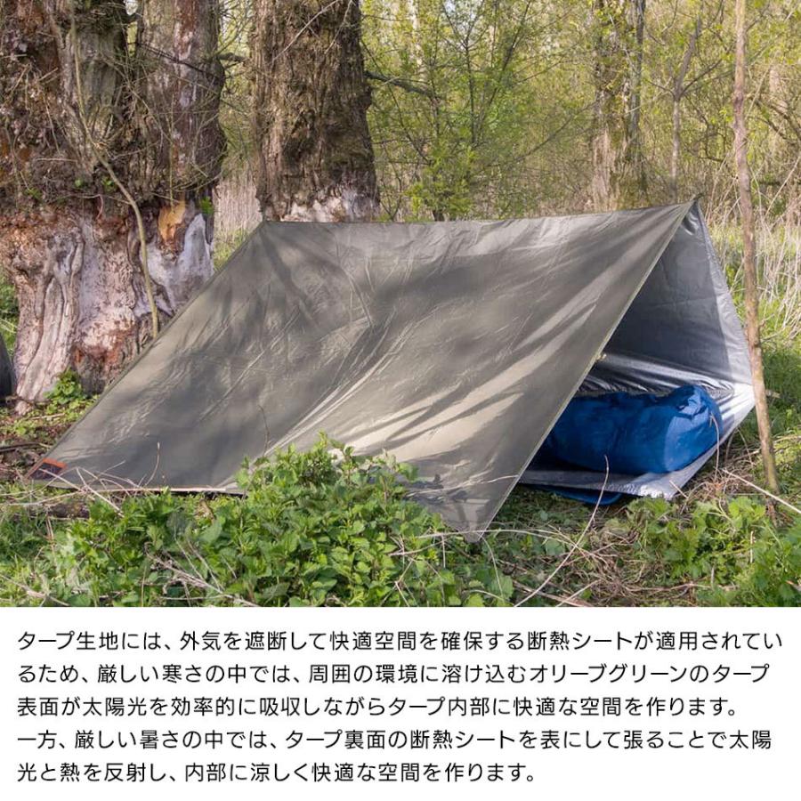 BUSHMEN Travel Gear（ブッシュメン トラベル ギア） THERMO Tarp サーモ タープ 2x3 / olive
