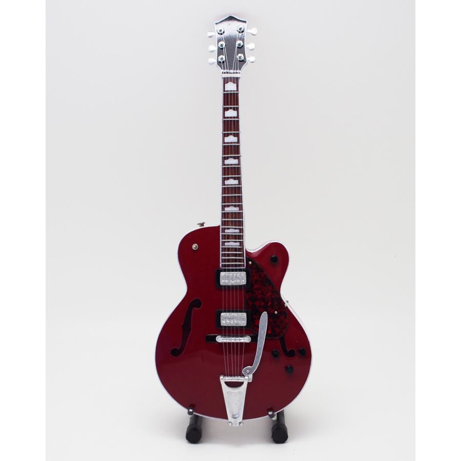 Musical Story 1/4 ミニチュア ギター フィギュア グレッチ GRETSCH キャンディアップルレッド 贈り物 観賞 置物 飾る 装飾品 美術 オブジェ 木製 ハンドメイド｜musical-story｜02