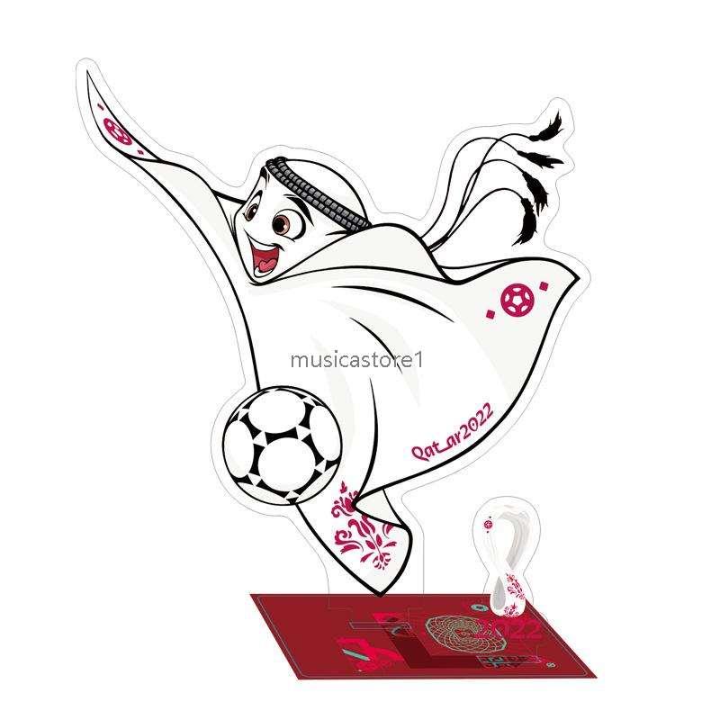 ワールドカップ FIFA(W杯)　カタール 2022 La'eeb ライーブ マスコット キーホルダー アクリルスタンド 飾り物 置物 記念品 :  120283yoo : Musicaストア1 - 通販 - Yahoo!ショッピング