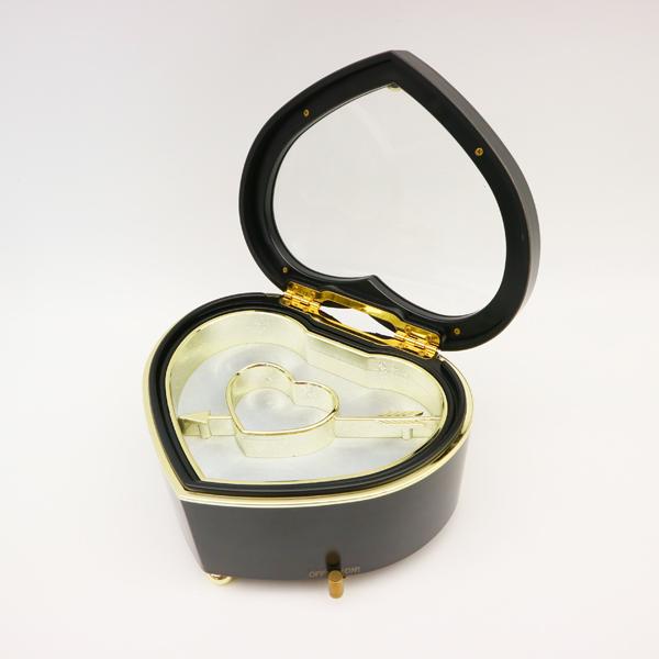 【新品】曲名：エリザベート「私が踊る時」ハート宝石箱オルゴール18弁　匿名発送 新品】曲名：エリザベート「私が踊る時」ハート宝石箱オルゴール