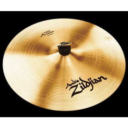 Zildjian - A Thin Crash 16\" 内鰓ジャン 衝突シンバル" シンバル-ドラム