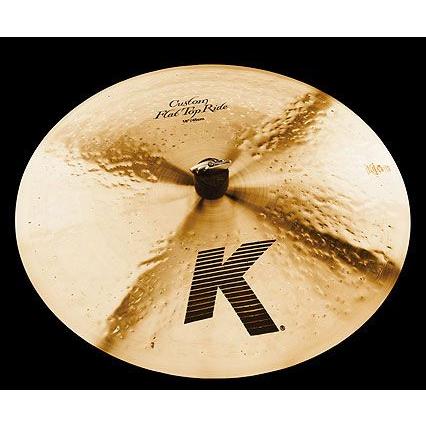 Zildjian - K Custom Flat Top Ride 20\" 内鰓ジャン ライドシンバル" シンバル-楽器、手芸、コレクション-ドラム