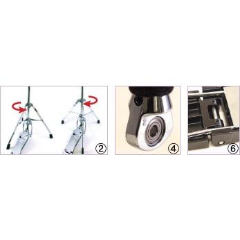 Canopus CHS-1 Light Weight Hi-Hat Stand カノウプス ライトウェイトハイハットスタンド_1