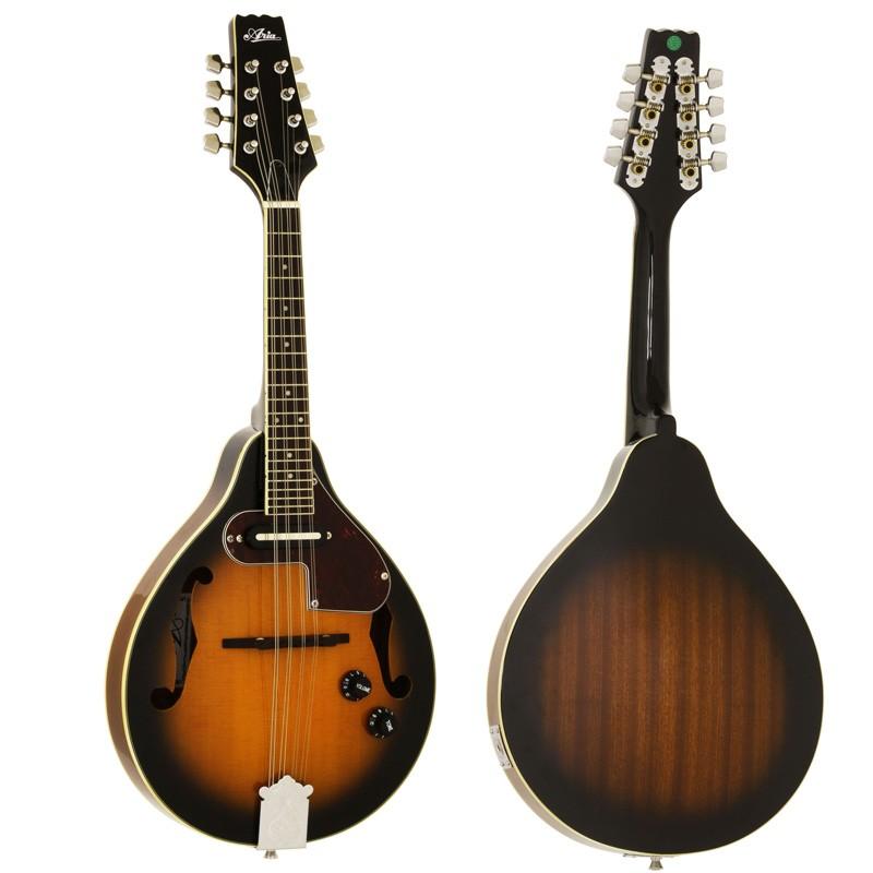 Aria AM-20E (ピックアップ付き) BS (Brown Sunburs) マンドリン