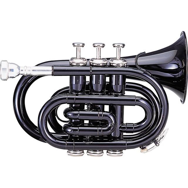 Kaerntner／Pocket Trumpet KTR33P Black 入門セット付き (譜面台