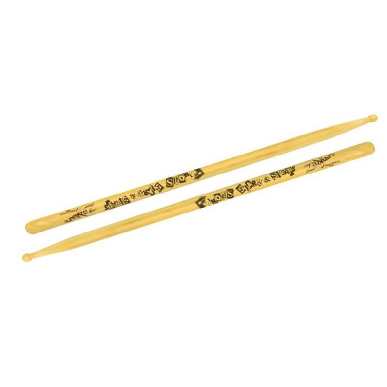 Zildjian Travis Barker Model ナチュラルフィニッシュ (LAZLASTBF) ドラムスティック 2セット｜musicfarm