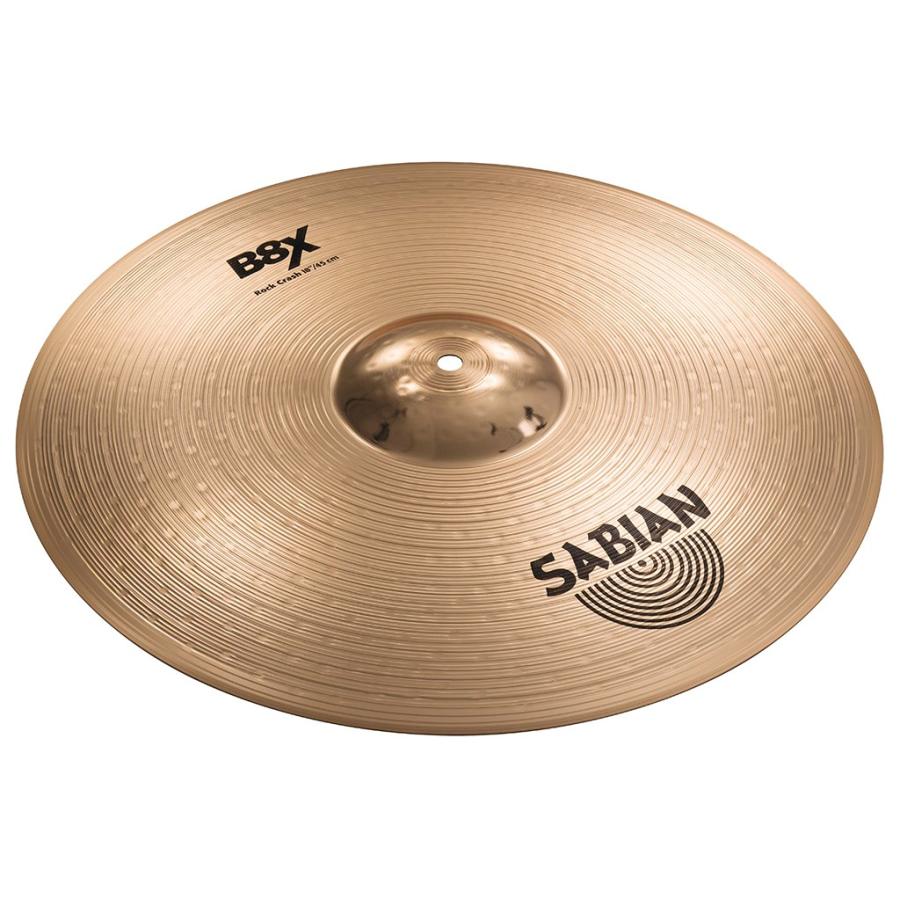 Sabian セイビアン ロック クラッシュ シンバル 18インチ B8X ROCK 
