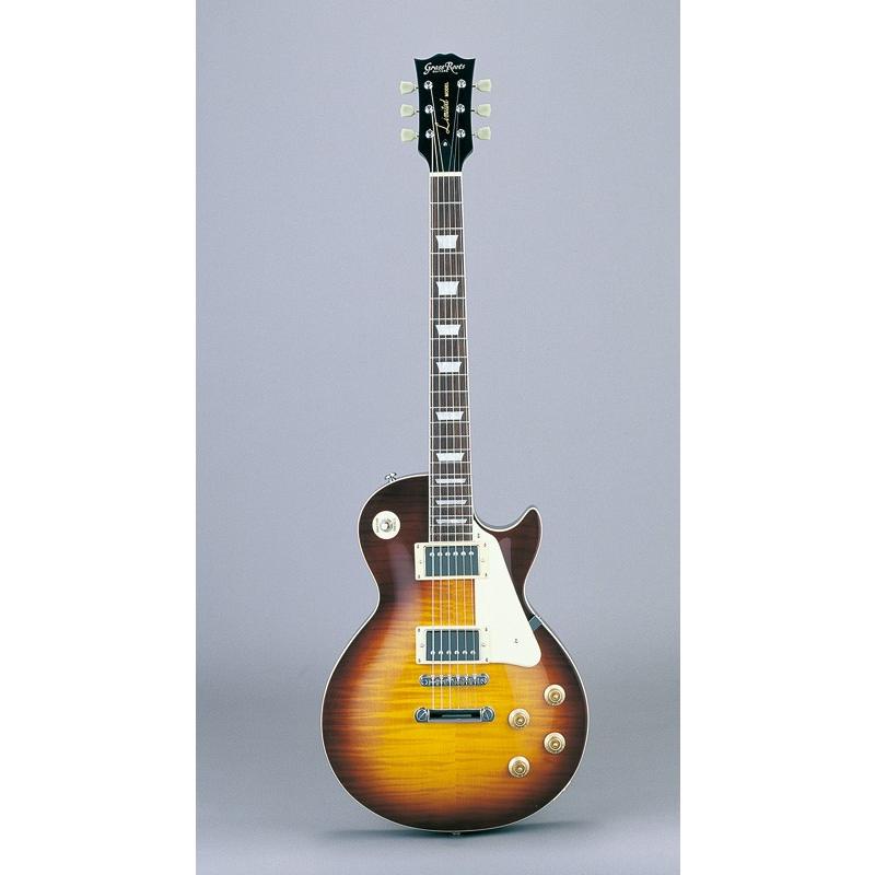 GrassRoots(グラスルーツ) エレキギター G-LP-STD/TBS（Tobacco Sunburst）オリジナル猫ピック6枚サービス