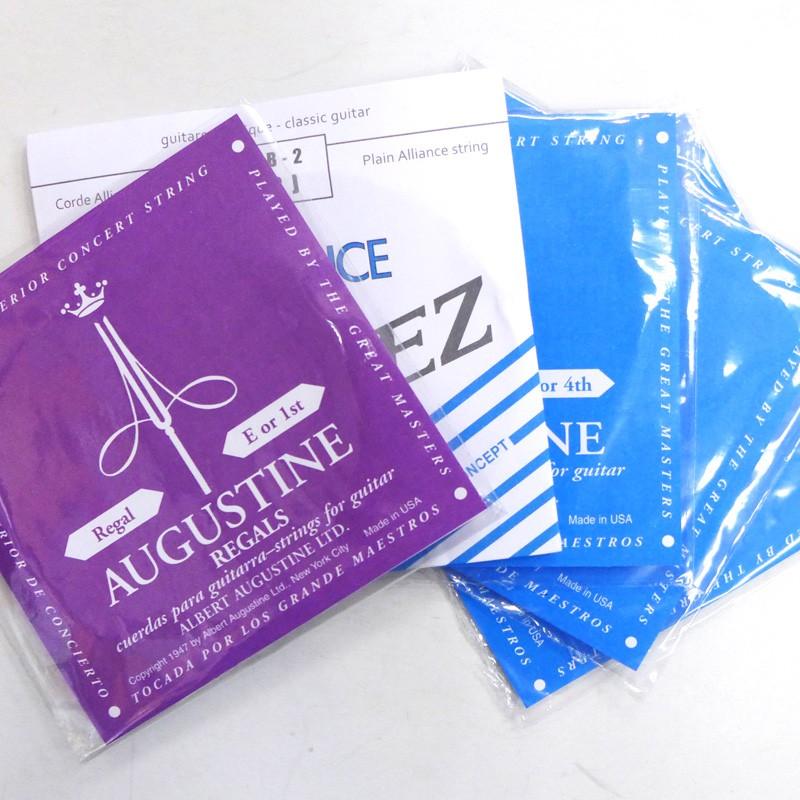 Augustine SAVAREZ／REG/ALI/BLU を 4set