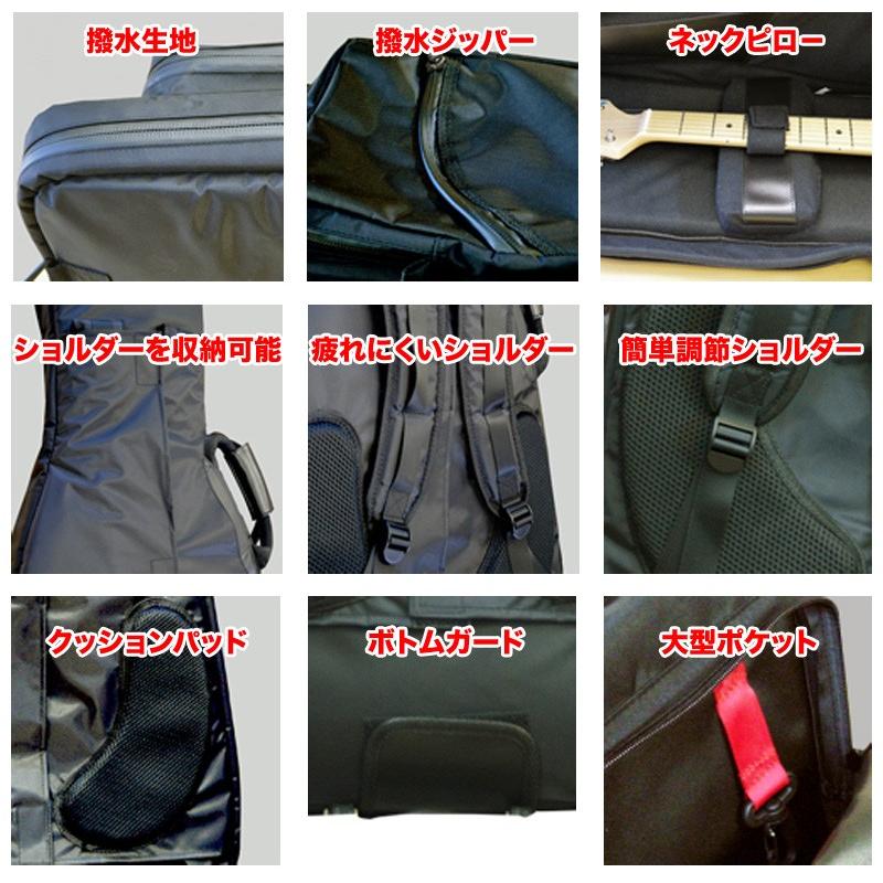 Providence TOUR COMFORT CASES TCV-1 BK (for Flying V Type) Vタイプ