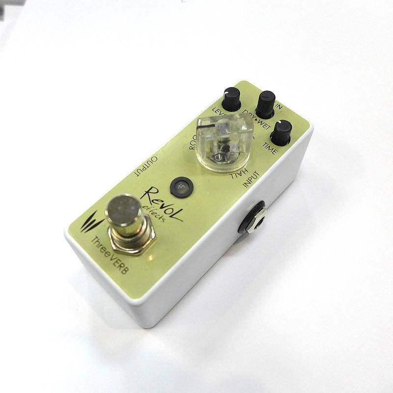 Revol effects レヴォルエフェクツ エフェクター リバーブ ThreeVERB
