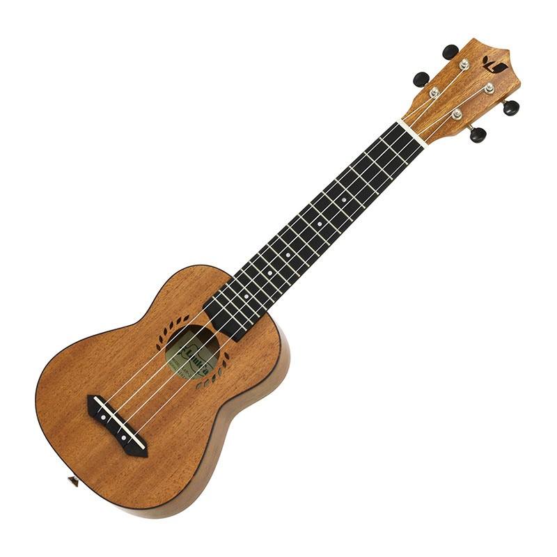 Laule’a LAM-2SL Mahogany Soprano, Long Neck ギグバック付 【クリップチューナーサービス】