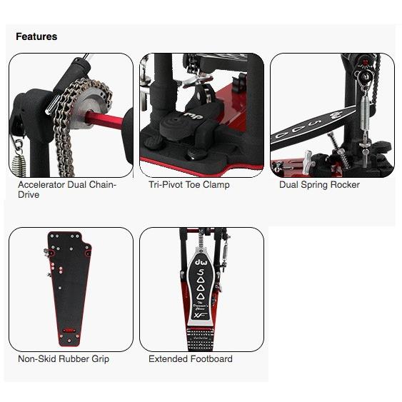dw DW-5000AD4XF Long Board Pedal ドラム ロングボード シングル