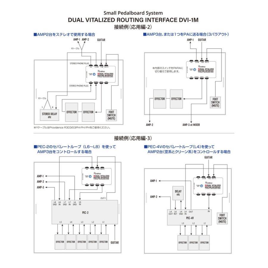 Providence DVI-1M DUAL VITALIZED ROUTING INTERFACE スモール ペダル