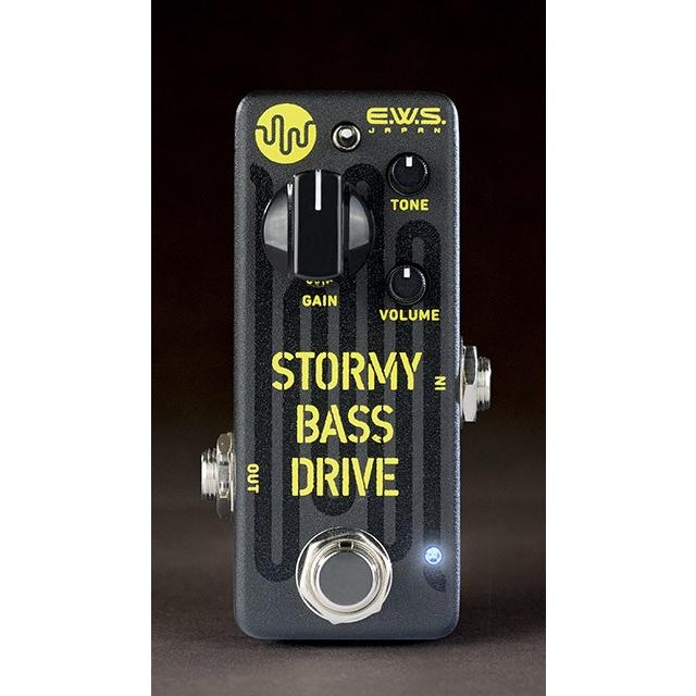 E.W.S STORMY BASS DRIVEベースオーバードライブ 美品 EWS ベースオーバードライブ Stormy Bass Drive : ミュージック