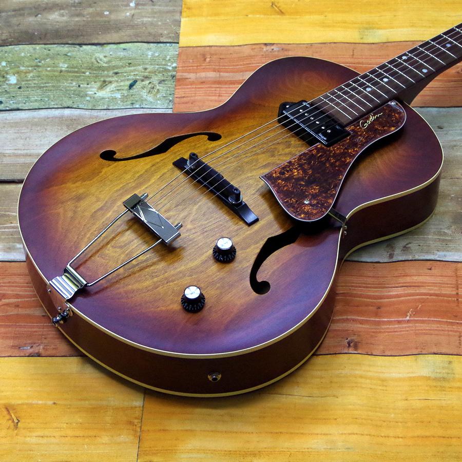 Sale!】Godin エレアコ 5th Avenue Kingpin Cognac Burst : みどり楽器 