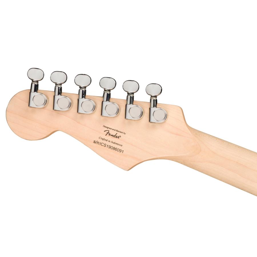 【女性やキッズに最適!】Squier by Fender Mini Stratocaster Shell Pink ミニエレキギターの画像