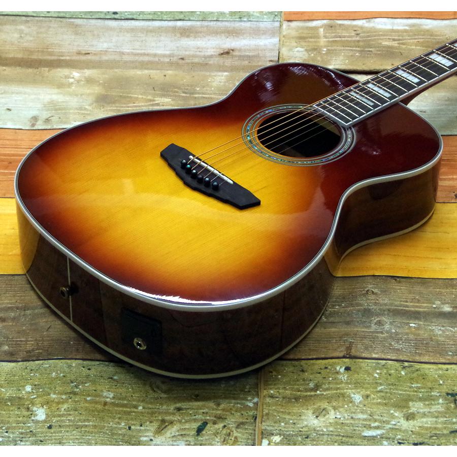 D'Angelico Premier Tammany Iced Tea Burst_2