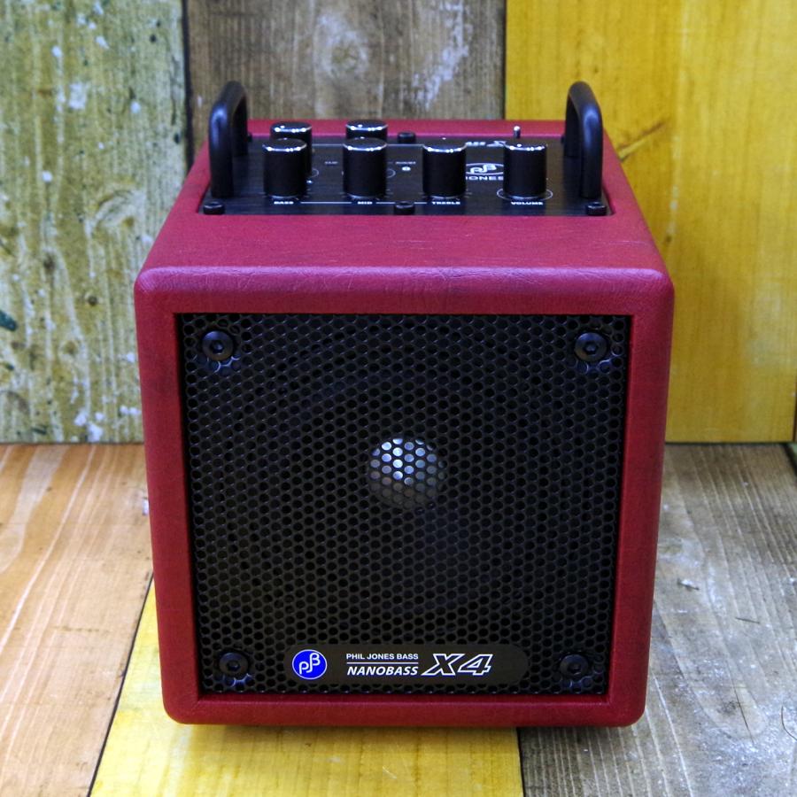 入荷しました！】Phil Jones Bass Nanobass X4, Red <初代PJB