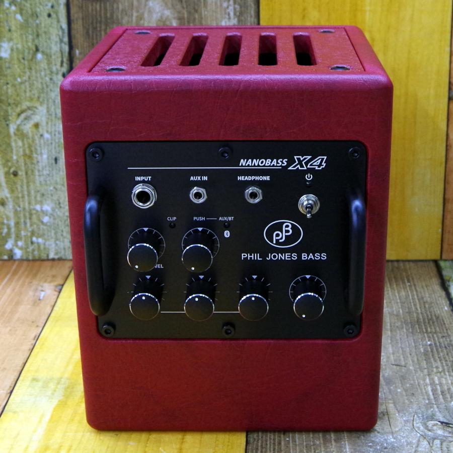 入荷しました！】Phil Jones Bass Nanobass X4, Red <初代PJB