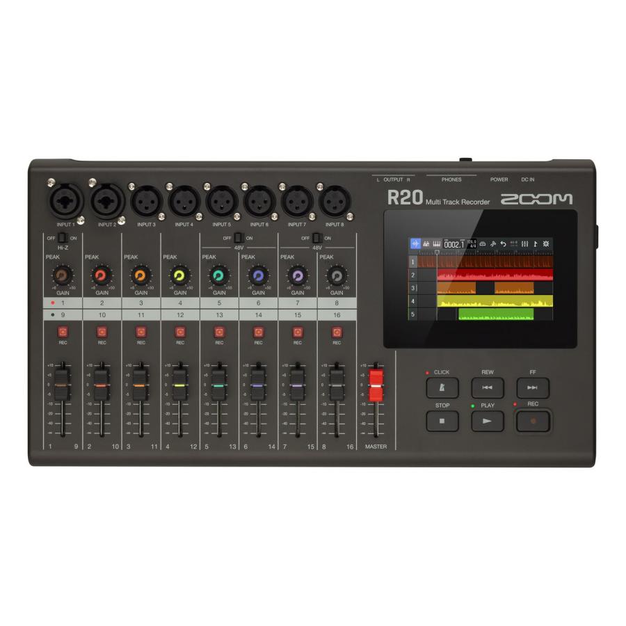 ZOOM LIVETRAK 丸けれ L-20R Portable 20-Track Live Mixer ZOOM LIVETRAK 丸けれ L-20R Portable 20-Track Live Mixer