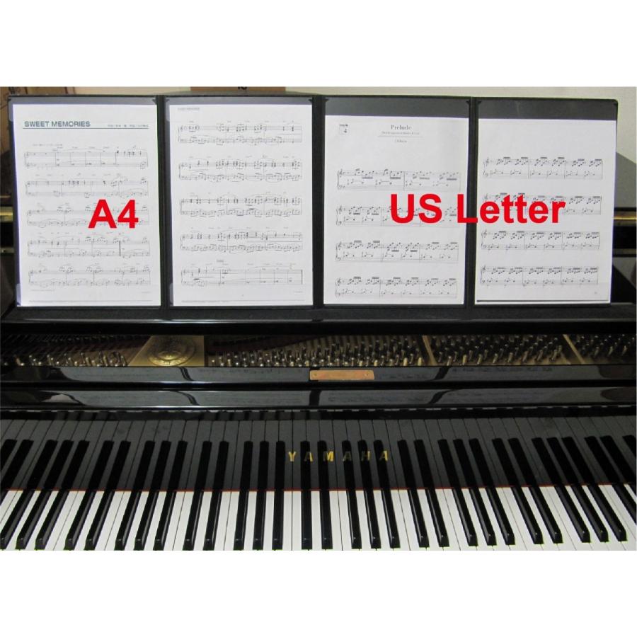 ４面 楽譜ファイル ピアノ 楽譜 4面台紙 書き込みok 照明 反射しない 最短発送 File Plus 4p ミュージックオフィス 通販 Yahoo ショッピング