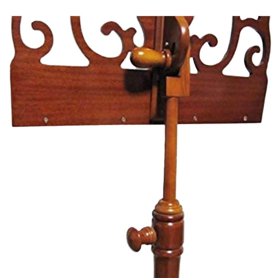 クラシカル木製譜面台 立奏、座奏兼用 Model 0607Y : ミュージック